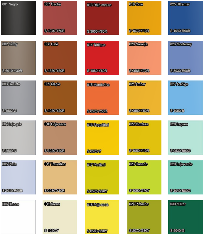 carta de colores-para-concreto-estampado